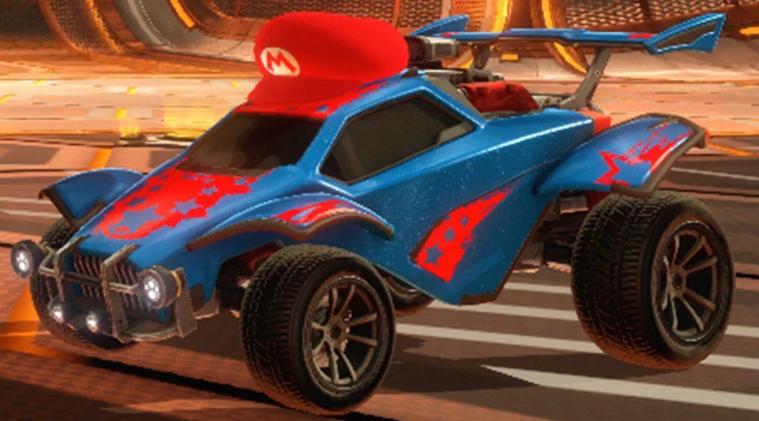 mario hat rocket league